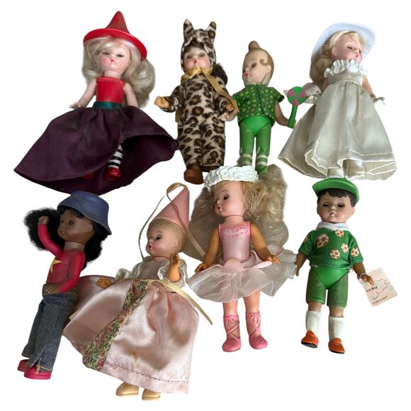 Lot of 9 Madame Alexander 5″ Dolls – Dorothy, Witch, Soccer Boy & More - Picture 3 of 9